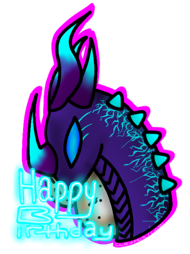 Birthday dragon