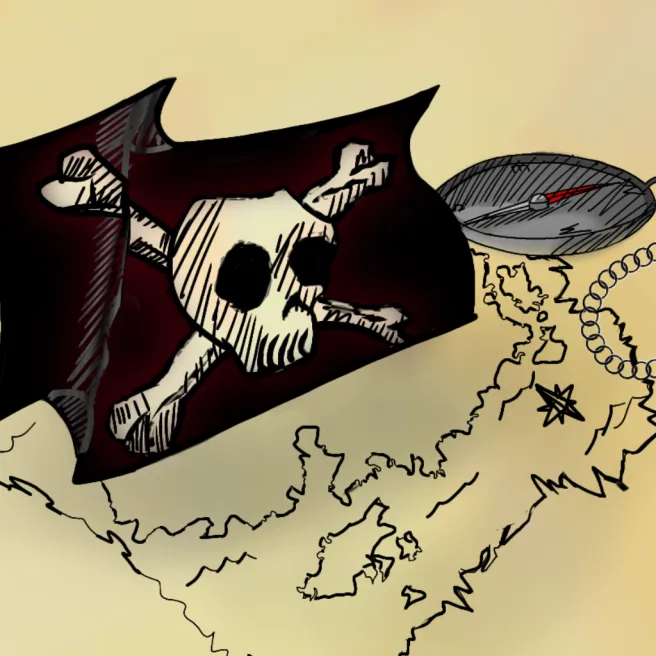 Pirate logo concept