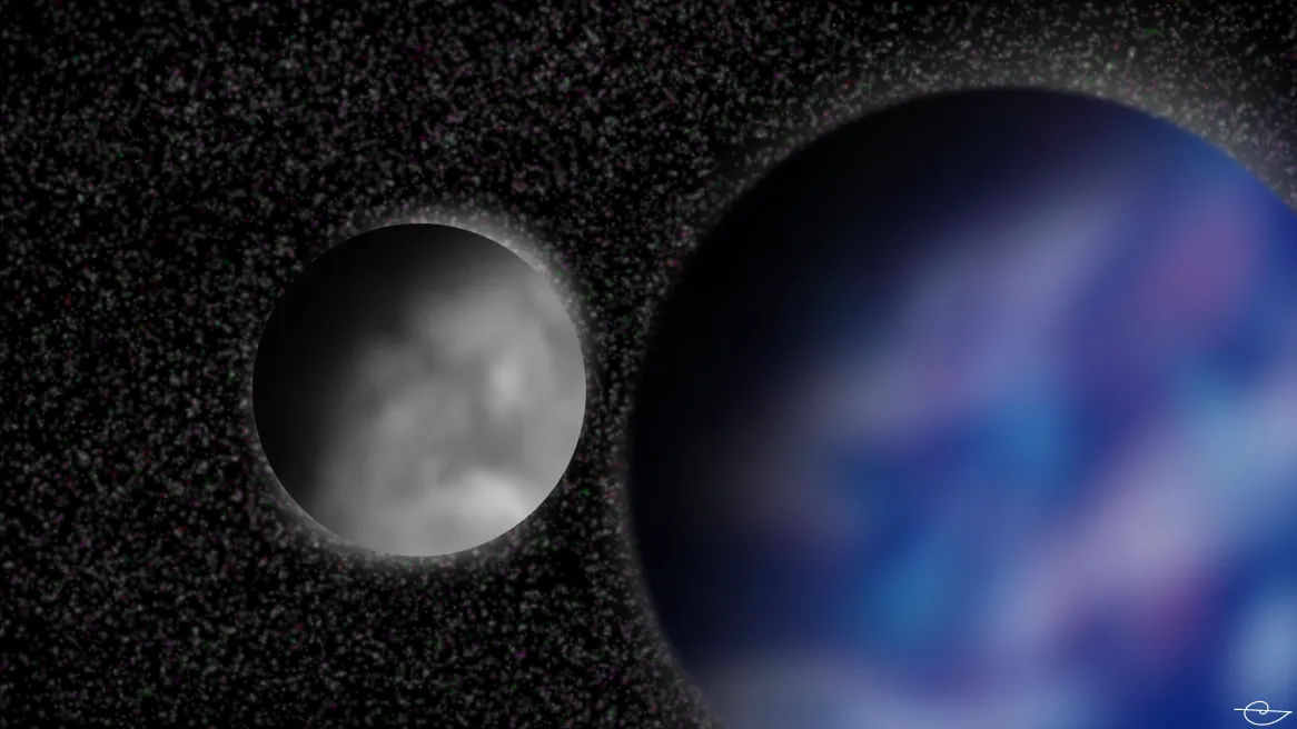 Space drawing medium